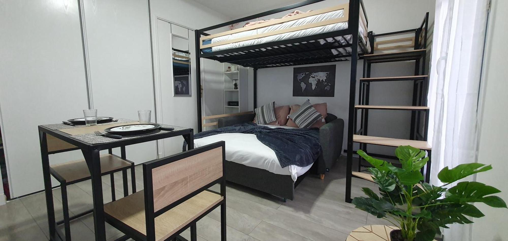 Studio - 1 Min Rer - 10Min Disney & 30 Min Paris - Free Parking & Wifi Apartment Bussy-Saint-Georges Bagian luar foto